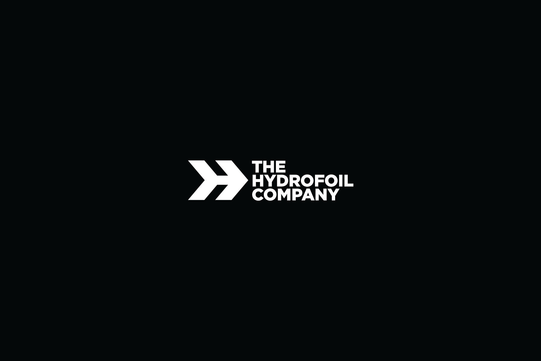The Hydrofoil Company Logo black