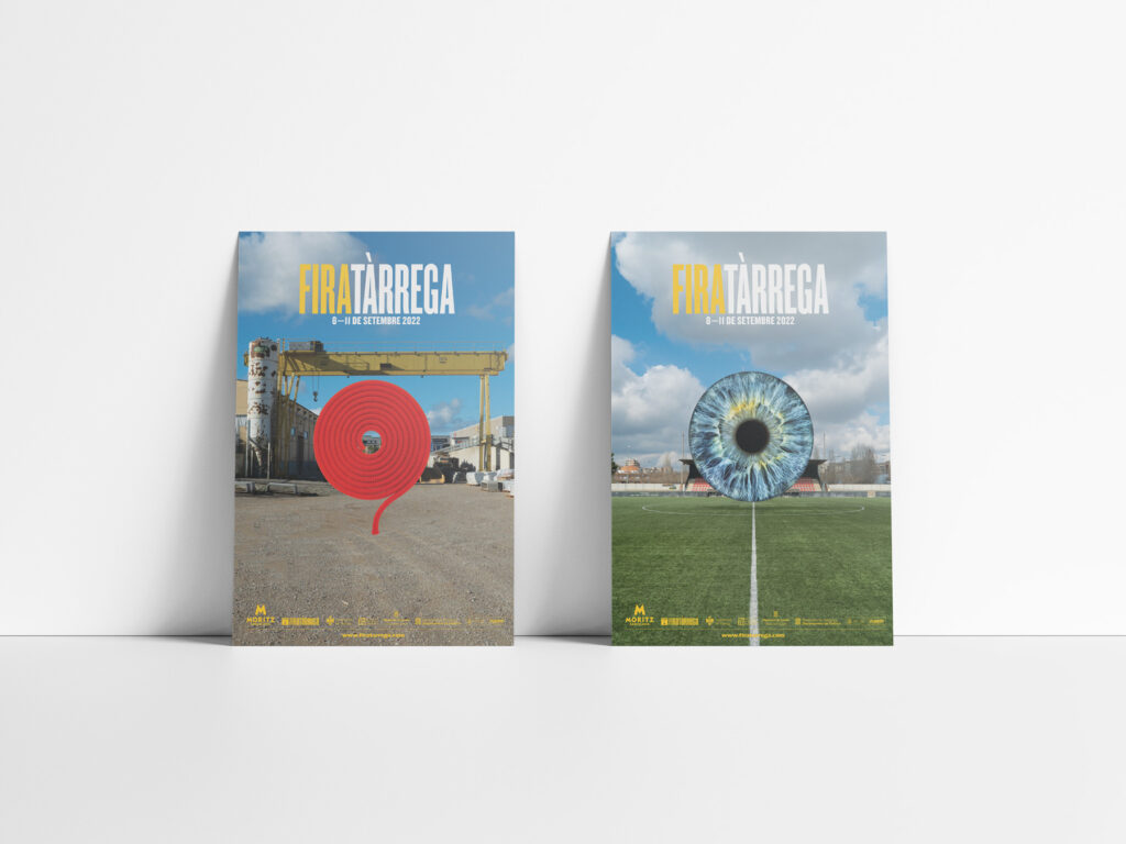 FiraTàrrega performing arts festival poster series