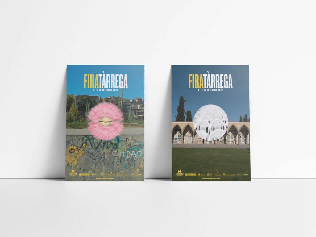 FiraTàrrega festival poster and graphic system